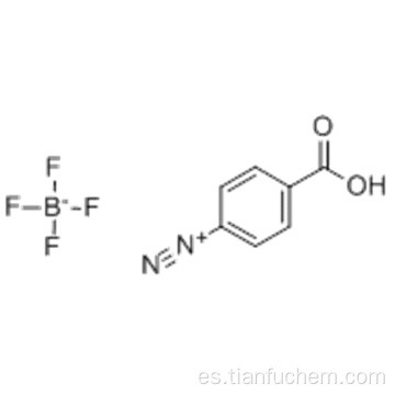 Tetrafluoroborato de 4-carboxibenzediazonio CAS 456-25-7